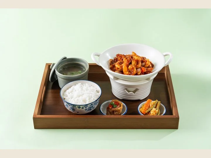 삼발 새우 세트 · SAMBAL PRAWN SET · BiBiChik 163