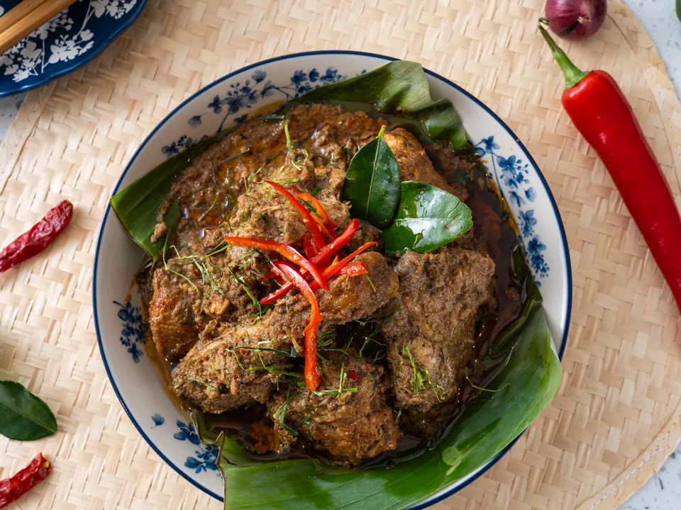 치킨 른당 · RENDANG CHICKEN · BiBiChik 163