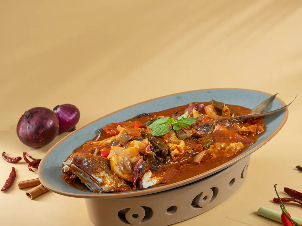 뇨냐식 생선 머리 커리 · NYONYA CURRY FISH HEAD · BiBiChik 163